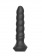 Черный перезаряжаемый мультискоростной вибратор №02 Undulating vibrator - 19 см. - Erozon