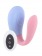 Двухцветный вибростимулятор для пар с пультом ДУ - Свободный ассортимент купить в Москве с доставкой в Orgasmix.ru Двухцветный вибростимулятор для пар с пультом ДУ - Свободный ассортимент