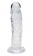 Прозрачный фаллоимитатор на присоске Empire Jelly Dildo - 19,3 см. - Adrien Lastic