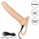 Телесная перезаряжаемая вибронасадка для двойного проникновения Rechargeable Dual Penetrator - California Exotic Novelties - купить с доставкой в Москве