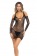 Эротическое мини-платье Between The Lines Dress - Rene Rofe купить с доставкой