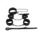 БДСМ-набор из 4 предметов Deluxe Bondage Kit - Chisa - купить с доставкой в Москве
