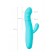 Голубой вибратор-ротатор с клиторальной стимуляцией Merry-Swi - 20,7 см. - JOS купить в Москве с доставкой в Orgasmix.ru Голубой вибратор-ротатор с клиторальной стимуляцией Merry-Swi - 20,7 см. - JOS
