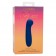 Синий вибромассажер Cashmere Satin G - 15,25 см. - California Exotic Novelties