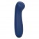 Синий вибромассажер Cashmere Satin G - 15,25 см. - California Exotic Novelties
