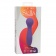 Фиолетовый вибромассажер Stella Liquid Silicone “O” Wand - 17,75 см. - California Exotic Novelties