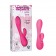 Розовый вибромассажер Petite Dove - 20 см. - California Exotic Novelties