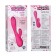 Розовый вибромассажер Petite Dove - 20 см. - California Exotic Novelties