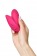 Розовый вибратор в трусики Flexer для стимуляции точки G - Lovense