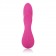 Розовый перезаряжаемый вибратор со стимуляцией клитора Silhouette S17 - California Exotic Novelties