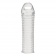 Текстурированная насадка на пенис Clear Textured Penis Enhancing Sleeve Extension - 16,5 см. - BlueLine - в Москве купить с доставкой