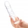 Стеклянный фаллоимитатор из стекла 7’’ Curved Realistic Glass Dildo With Veins - 15,9 см. - Glas купить с доставкой в интернет-магазине Orgasmix в Москве Стеклянный фаллоимитатор из стекла 7’’ Curved Realistic Glass Dildo With Veins - 15,9 см. - Glas