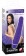 Фиолетовый вибратор-реалистик Vibra Lotus - 16 см. - Orion