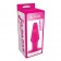 Розовый анальный плаг большого размера JAMMY JELLY ANAL XL PLUG PINK - 14 см. - Toyz4lovers