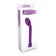 Фиолетовый вибростимулятор G-точки THE G-EXPLORER - 21,5 см. - Toyz4lovers