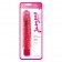 Красный гелевый вибратор VIBRATOR JAMMY JELLY POSH - 20,3 см. - Toyz4lovers