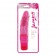 Розовый вибратор-реалистик  с блёстками JAMMY JELLY BLASTY GLITTER - 20 см. - Toyz4lovers