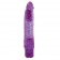Фиолетовый вибратор VIBRATOR JAMMY JELLY SPANGLY GLITTER - 23 см. - Toyz4lovers