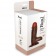 Коричневый вибратор REALISTIC VIBRATOR REAL RAPTURE BROWN - 17 см. - Toyz4lovers