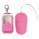 Розовое виброяичко с пультом ДУ VIBRATING EGG PLEASURE SHIVER MEDIUM - Toyz4lovers