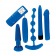 Набор синих стимуляторов MINI KIT STRONG BLUE - Toyz4lovers