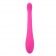Розовый вибратор UltraZone Daisy 6X Silicone Vibrator - 20 см. - Topco Sales