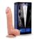 Телесный фаллоимитатор на присоске Skinsation Black Tie Affaire Leonardo - 16,5 см. - Topco Sales