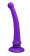 Фиолетовый анальный стимулятор Rapier Plug - 15 см. - Lola toys - купить с доставкой в Москве