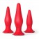 Набор Frenzier из 3 анальных пробок и вибропули с пультом ДУ - S-HANDE в Москве Набор Frenzier из 3 анальных пробок и вибропули с пультом ДУ - S-HANDE