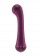 Вибратор для стимуляции точки G The Zircon Purple - 16,7 см. - Shots Toys by Shots Media BV