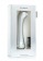 Вибратор для стимуляции точки G The Zircon Silver - 16,7 см. - Shots Media BV