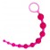Розовая анальная цепочка из 10 шариков - 25 см. - Toyfa Basic в Москве Розовая анальная цепочка из 10 шариков - 25 см. - Toyfa Basic