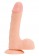 Телесный фаллоимитатор с мошонкой DILDO REAL RAPTURE - 23 см. - Toyz4lovers