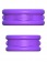 Набор из двух фиолетовых эрекцонных колец Max Width Silicone Rings - Pipedream - в Москве купить с доставкой