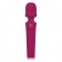 Бордовый вибромассажер Luna - 21,4 см. - HOT planet в Москве Бордовый вибромассажер Luna - 21,4 см. - HOT planet