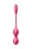 Малиновые вагинальные шарики с вибрацией Love Birds 2 - 22,2 см. - Satisfyer