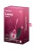 Малиновые вагинальные шарики с вибрацией Love Birds 2 - 22,2 см. - Satisfyer