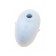 Голубой вакуум-волновой стимулятор клитора с вибрацией Cutie Ghost - Satisfyer