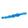Голубой анальный стимулятор-цепочка - 22 см. - Baile