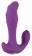 Фиолетовый вибратор Javida 3-point Vibe - 15 см. - Orion