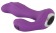 Фиолетовый вибратор Javida 3-point Vibe - 15 см. - Orion