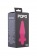 Водонепроницаемая вибровтулка розового цвета POPO Pleasure - 13,6 см. - POPO Pleasure