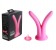 Розовый фаллоимитатор с раздваивающимся стволом SplitDildo - 16 см. - SplitDildo