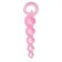 Розовая анальная цепочка из 5 шариков различного диаметра - 25,5 см. - Dream Toys в Москве Розовая анальная цепочка из 5 шариков различного диаметра - 25,5 см. - Dream Toys