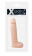 Телесный фаллоимитатор с мошонкой XSKIN 8 PVC DONG - 20,3 см. - Dream Toys