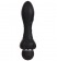 Чёрный вибромассажер для анальной стимуляции PURRFECT SILICONE ANAL VIBRATOR BLACK - 12,7 см. - Dream Toys