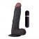 Чёрный вибромассажёр BIGSTUFF 8.5INCH BLACK - 22 см. - Dream Toys