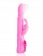 Розовый вибромассажёр с клиторальным зайчиком WOW! G-MOTION RABBIT - 26 см. - Pipedream