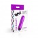 Лиловая вибропуля 10X Rechargeable Vibrating Metallic Bullet - XR Brands