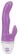 Фиолетовый вибратор с клиторальным отростком Touching - 23 см. - NMC